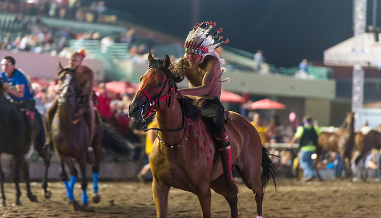 Canterbury Park Indian Relay Race